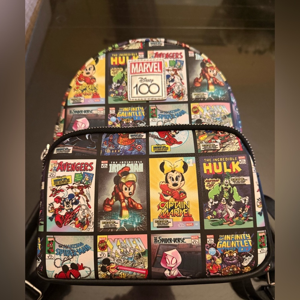 Loungefly Marvel Comic Strip Backpack - image 5